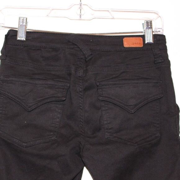 Joie Black  Zipper Front Skinny Denim Jeans Women's Size 25 - Picture 9 of 15